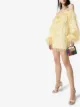 الصورة 2 من Jimmy Choo صندل 85 بلمعان ذهبي ميستي