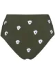 Image 1 of Anemos high-waisted floral-embroidered bikini bottoms