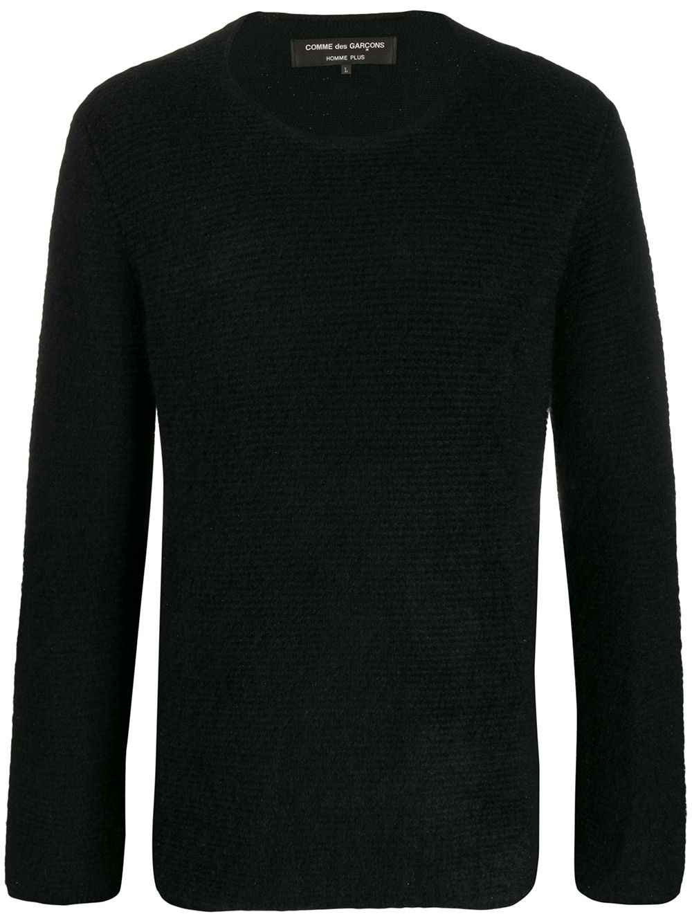 Comme Des Garçons Homme Plus Ribbed Round Neck Jumper - Farfetch