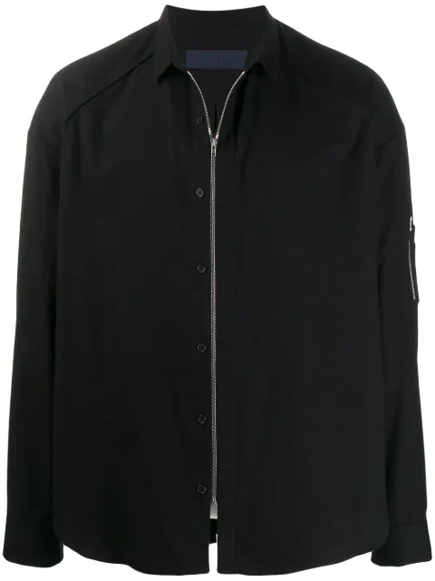 Click to view more detailed imagery on our partner's website Juun.j Bomberjacke Mit Camouflage-print In Black