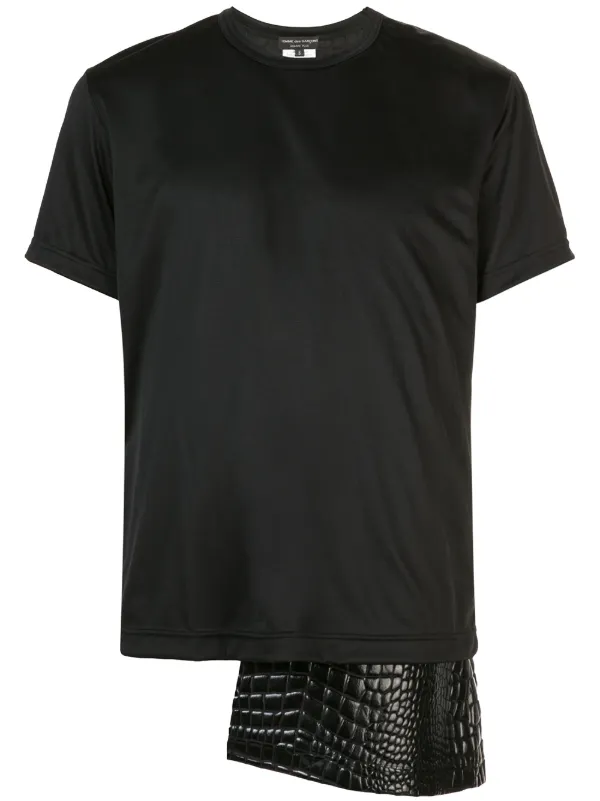 comme des garcons homme plus asymmetric shirt