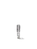 ALINKA 18kt white gold IRINA diamond huggie earring - Silver