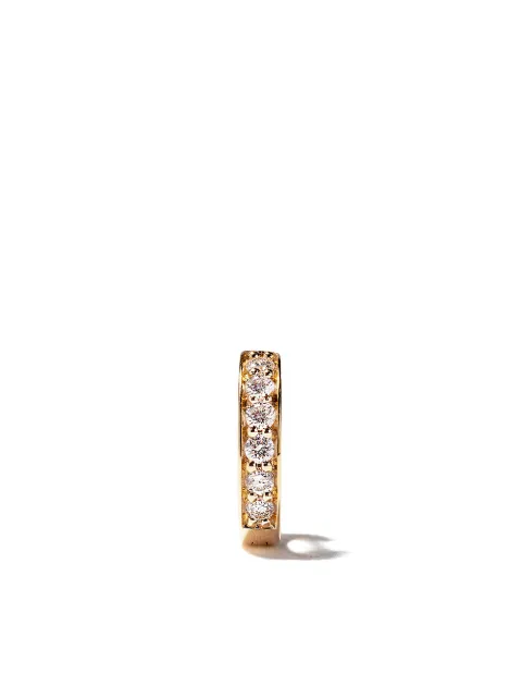 ALINKA 18kt yellow gold IRINA diamond huggie earring