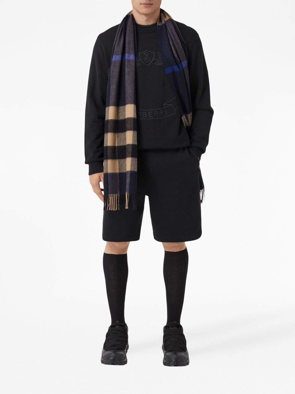 Burberry Check Cashmere Scarf - Farfetch