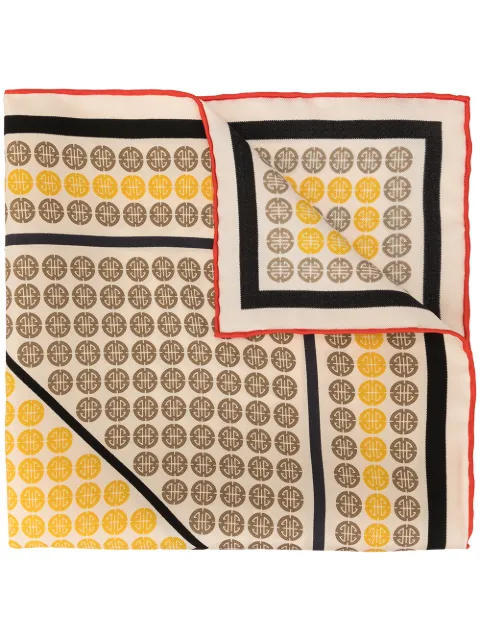 Shanghai Tang shòu character pocket square