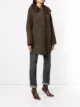 Yves Salomon shearling button coat