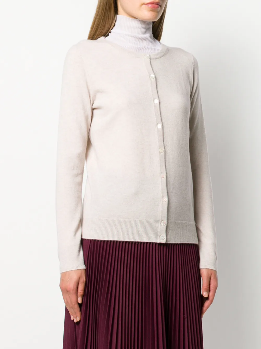 N.Peal Cardigan con scollo rotondo | Maglioni | Image 3