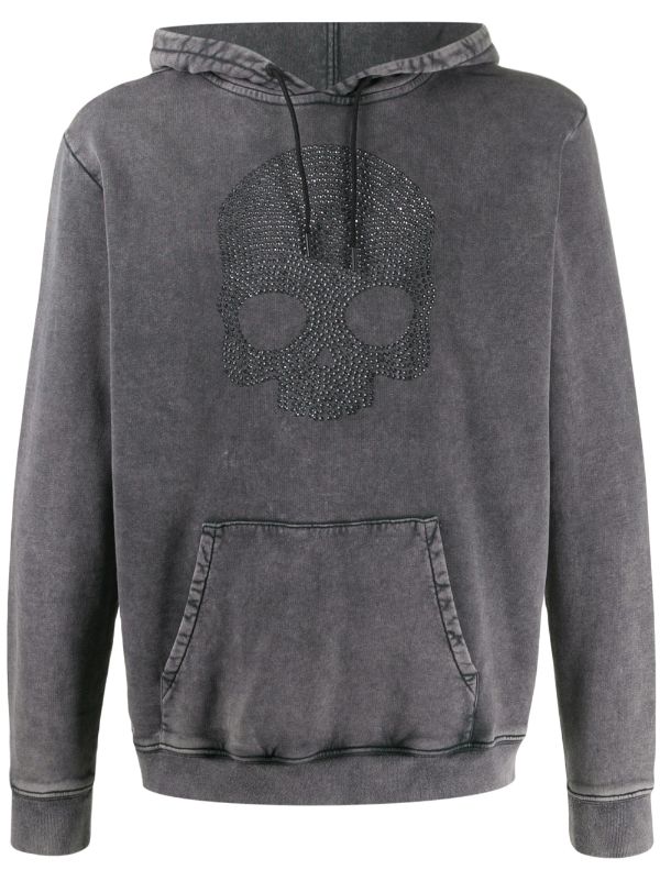 faded grey hoodie