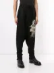 Yohji Yamamoto embroidered trousers