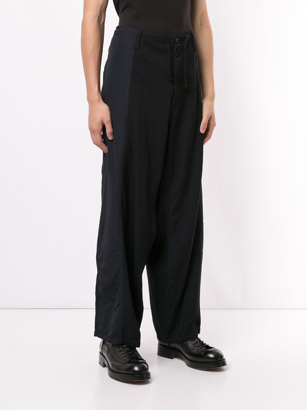 фото Yohji yamamoto брюки широкого кроя