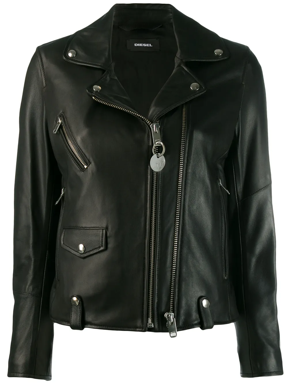 

Diesel L-LYFA biker jacket - Black