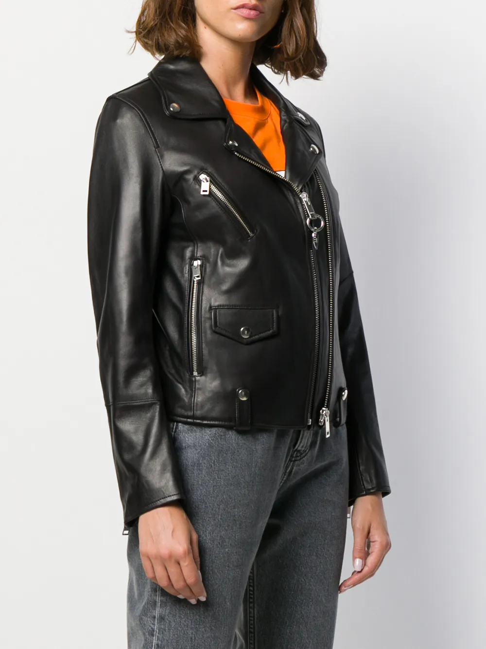  Diesel 'l Lyfa' Bikerjacke   Schwarz 