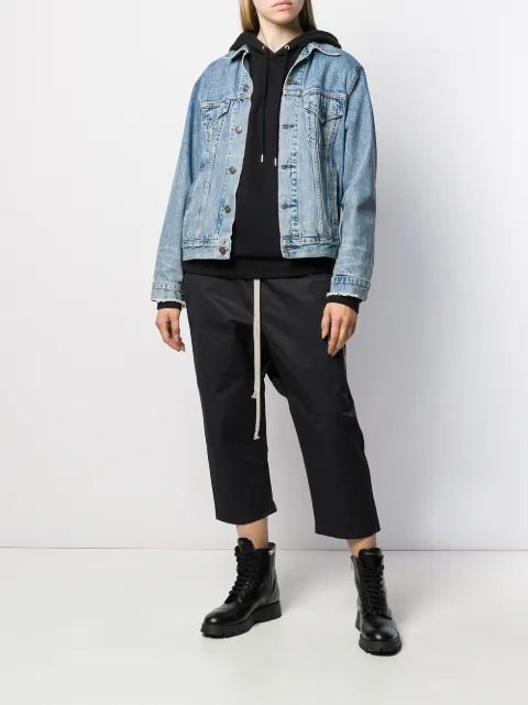 RICK OWENS DRKSHDW PATCHWORK DROP