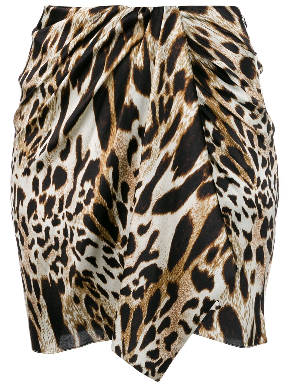 фото Alexandre vauthier юбка мини с леопардовым принтом