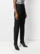Balmain lamé tapered trousers