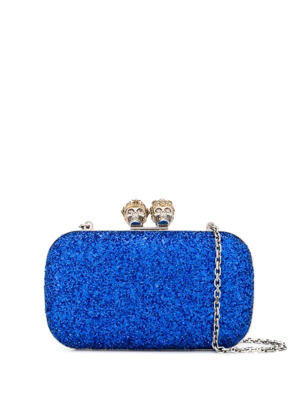 alexander mcqueen blue bag