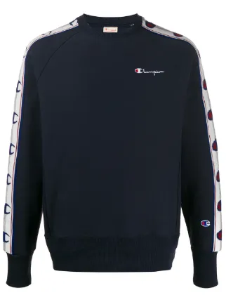 champion tape sweatshirt