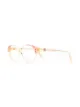 الصورة 2 من Yves Saint Laurent Pre-Owned نظارة قراءة بتصميم عين قطة 1980