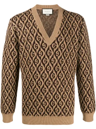 brown gucci sweater