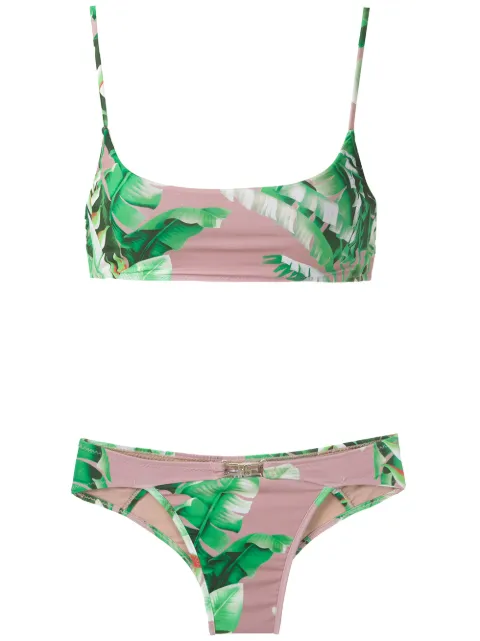 Amir Slama Bikini mit Print