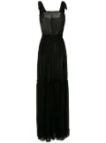 Amir Slama silk maxi dress - Black