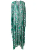 Amir Slama printed oversized kaftan - Green