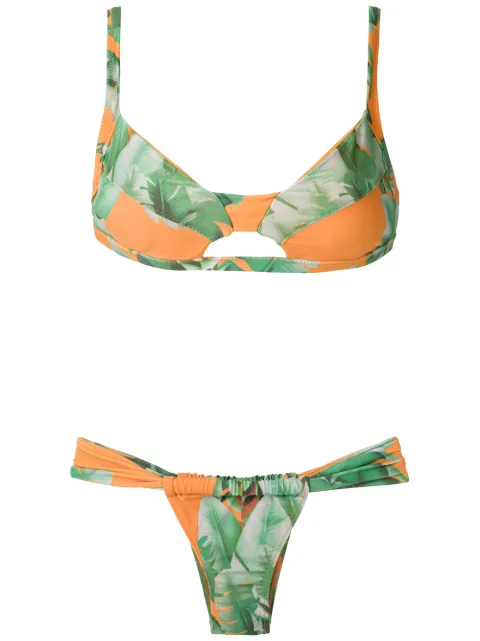 Amir Slama bikini estampado