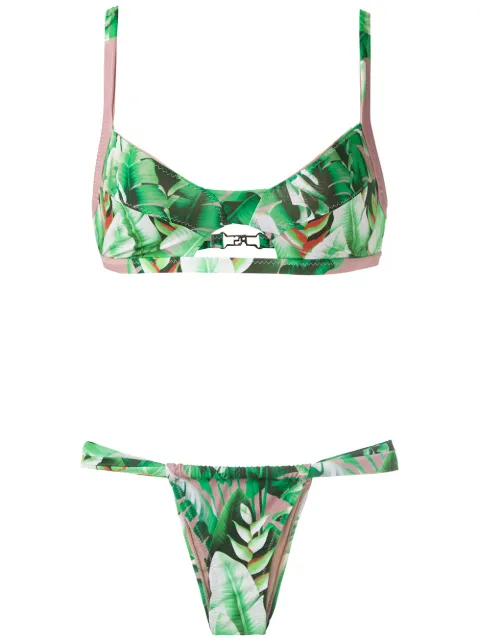 Amir Slama bikini imprimé