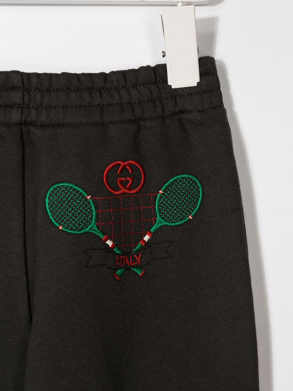 фото Gucci kids спортивные брюки с вышивкой