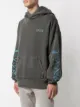 AMIRI oversized logo print hoodie