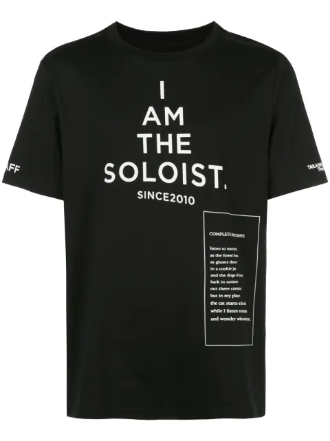 Takahiromiyashita The Soloist logo print T-shirt
