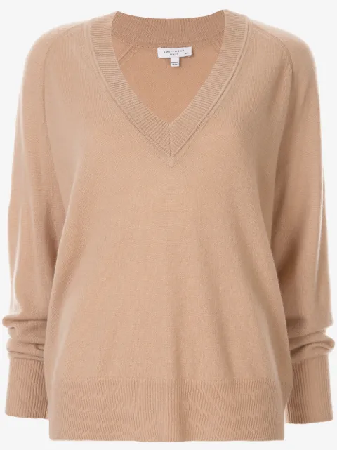 Equipment Madalene v-neck cashmere jumper