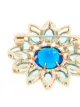 Macgraw flower-shaped pin