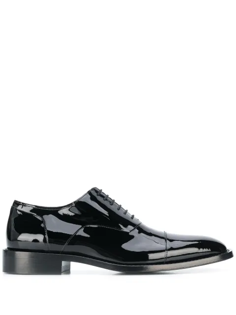 Balenciaga zapatos derby con detalle de apliques
