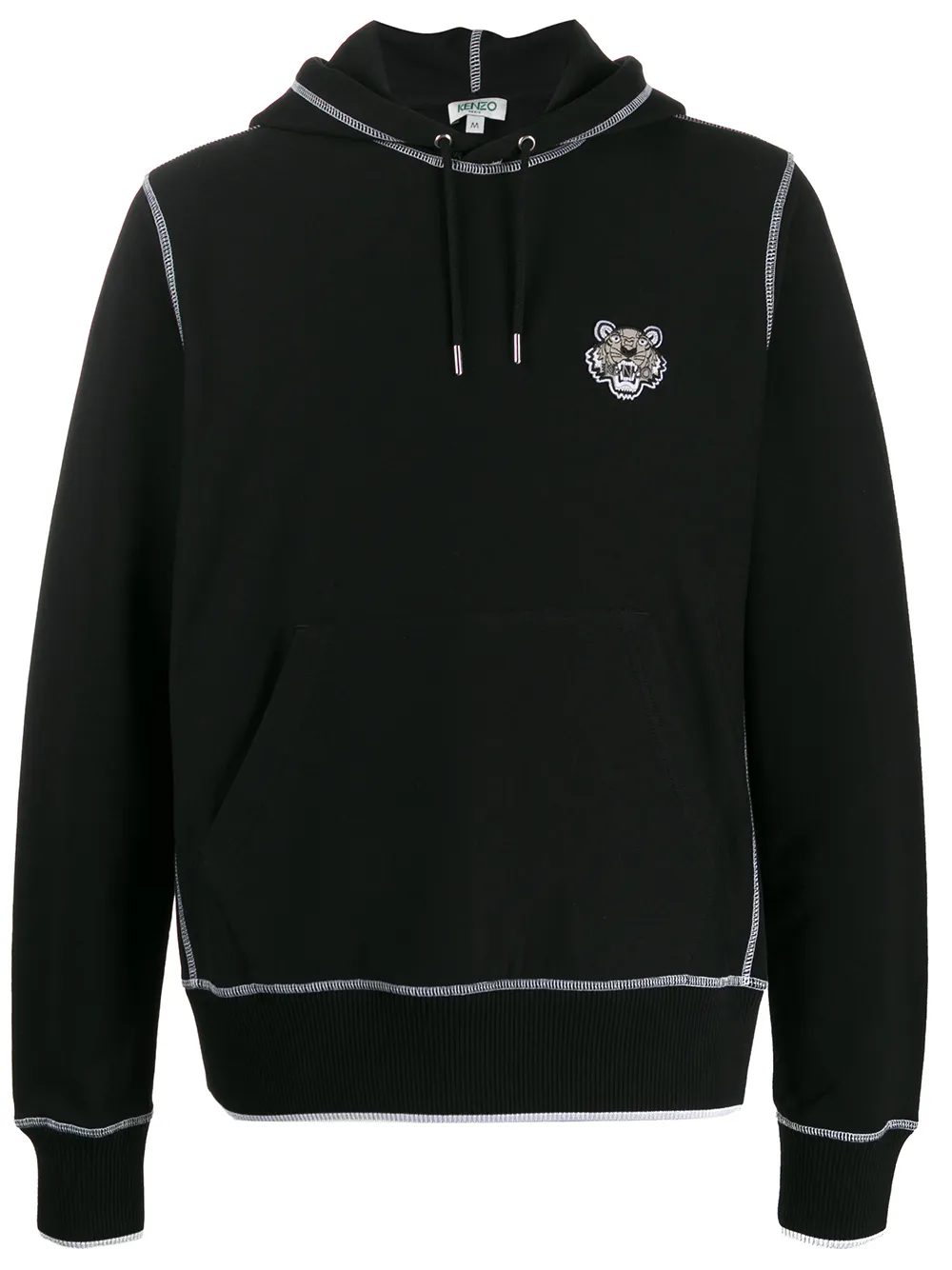Kenzo свитер с капюшоном и вышивкой Tiger Kenzo свитер с капюшоном и вышивкой Tiger