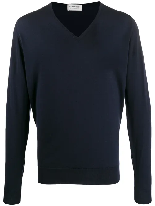 Pull en maille torsadée à col roulé - John Smedley - Modalova