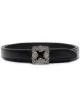 Image 1 of Manolo Blahnik Hangisi crystal buckle belt