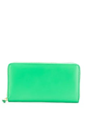 Comme Des Garçons Wallet ファスナー財布 | グリーン | FARFETCH JP