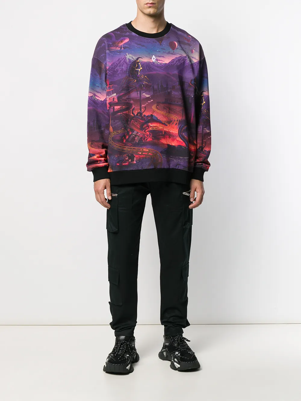  County Of Milan 'fantasy' Sweatshirt   Violett 