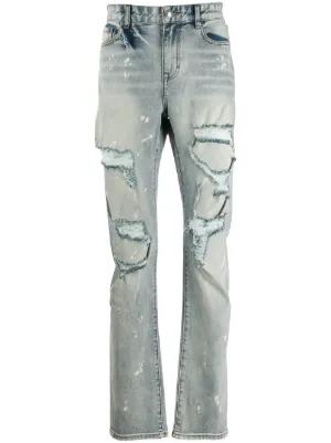 Denim Tears x Levi's コットンリースプリント ストレートジーンズ