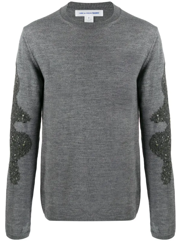 comme des garcons shirt sweater