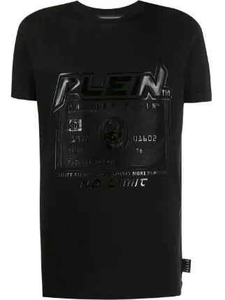 philipp plein credit card t shirt