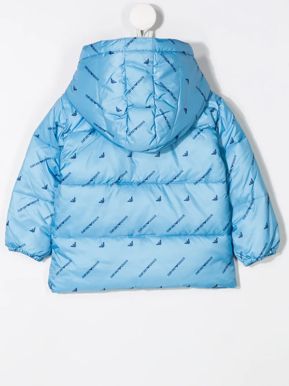 фото Emporio armani kids пуховик с логотипом