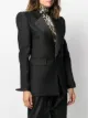 Saint Laurent glitter tailored blazer