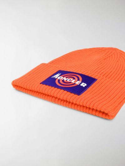 moncler beanie orange