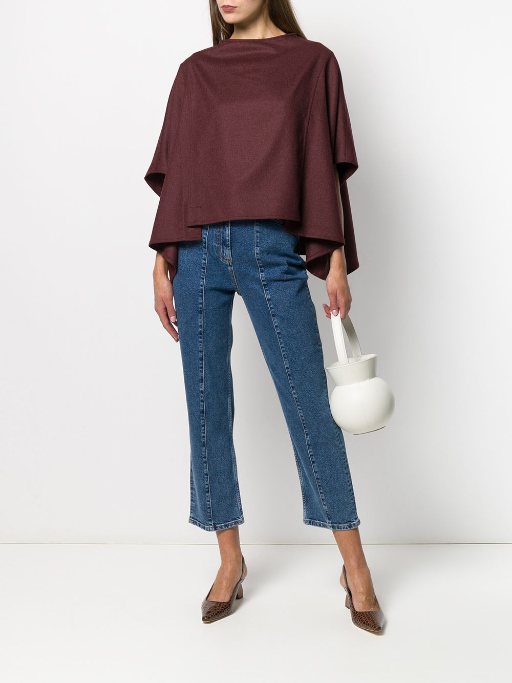 фото Toogood draped sleeves top