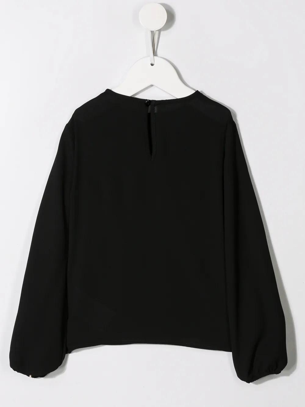 Elisabetta Franchi La Mia Bambina scallop-trim knitted jumper | Girls Blouses | Image 2