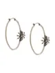 Image 1 of Alexander McQueen spider hoop earrings