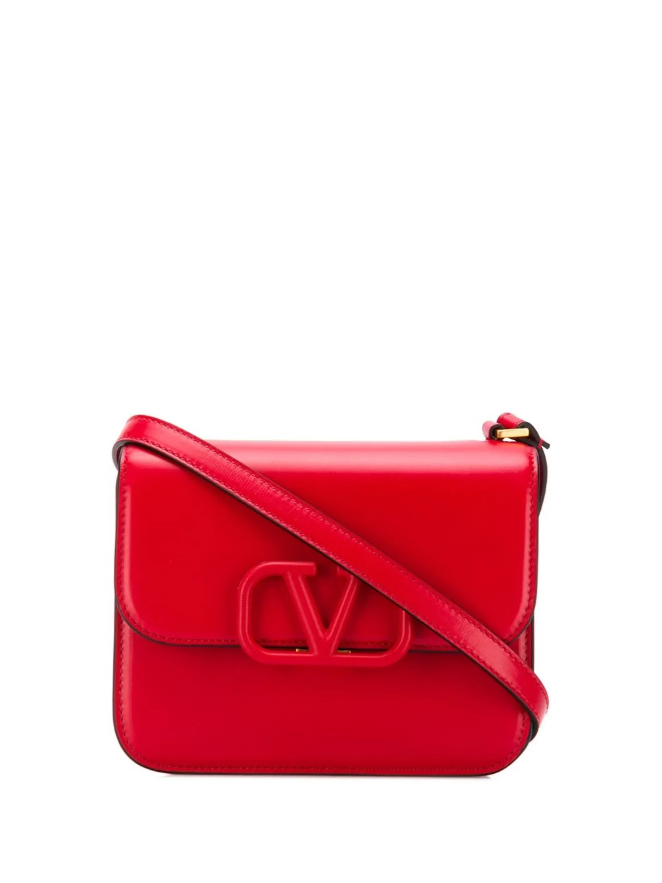 Valentino Garavani small VSLING shoulder bag red MODES