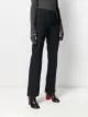 MM6 Maison Margiela بنطال مفصل ومخطط واسع السيقان